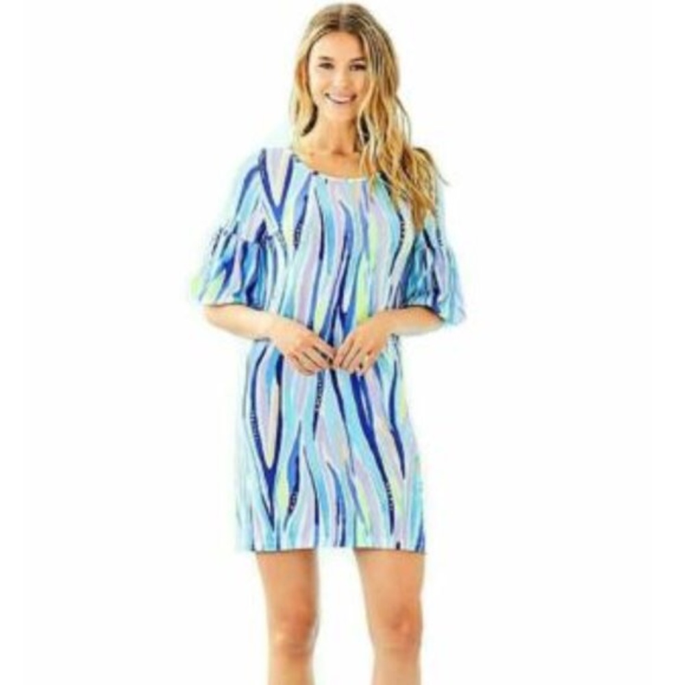 LILLY PULITZER Vivid Ocean Dress Size M NWOT!